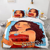 African Girls Cosplay Bedding Sets Quilt Covers Room Decoration