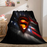 Famous Country National Flag Flannel Fleece Throw Blanket Bedding Sets - EBuycos