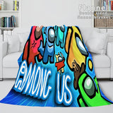 Among Us Flannel Fleece Blanket - EBuycos