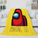 Among Us Soft Flannel Blanket Fleece Throw Blanket Bedding Sets - EBuycos