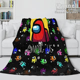 Among Us Flannel Fleece Blanket - EBuycos