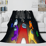 Among Us Flannel Fleece Blanket - EBuycos