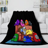 Among Us Flannel Fleece Blanket - EBuycos