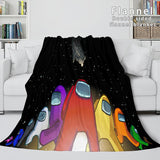 Among Us Flannel Fleece Blanket - EBuycos