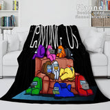 Among Us Flannel Fleece Blanket - EBuycos