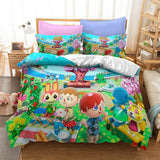 Animal Crossing Cosplay Bedding Set Duvet Cover Quilt Covers Bed Set - EBuycos