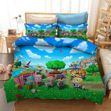 Animal Crossing Cosplay Bedding Set Duvet Cover Quilt Covers Bed Set - EBuycos