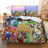 Animal Crossing Cosplay Bedding Set Quilt Duvet Cover Bed Sheets Sets - EBuycos