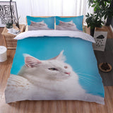 Animal Cute Cat Bedding Set Duvet Cover