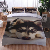 Animal Dog Bedding Set Duvet Cover