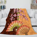 Animal Flower Soft Flannel Fleece Throw Cosplay Blanket Comforter Set - EBuycos