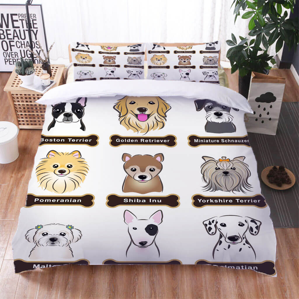 Animal World Bedding Set Quilt Cover Without Filler