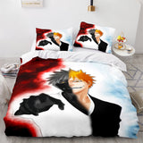 Anime BLEACH Cosplay Bedding Sets Quilt Duvet Covers Comfy Bed Sheets - EBuycos