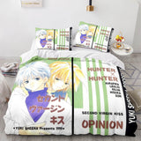 Anime HUNTER×HUNTER Bedding Set Cosplay Quilt CoverWithout Filler