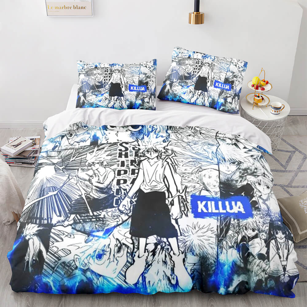 Anime HUNTER×HUNTER Bedding Set Cosplay Quilt Cover Without Filler