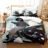 Anime Kizuna AI Cosplay Bedding Set Duvet Covers Comforter Bed Sheets - EBuycos