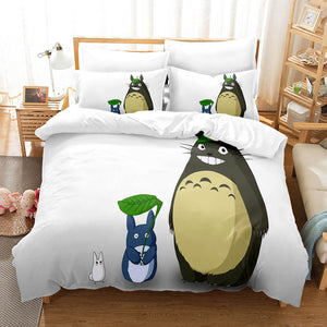 Anime MY NEIGHBOR TOTORO Bedding Sets Duvet Covers Quilt Bed Sheets - EBuycos