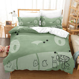 Anime MY NEIGHBOR TOTORO Bedding Sets Duvet Covers Quilt Bed Sheets - EBuycos