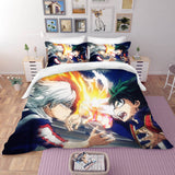 Anime My Hero Academia Bedding Set Duvet Covers Comforter Bed Sheets - EBuycos