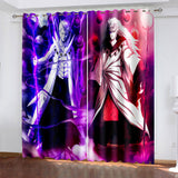 Anime Naruto Curtains Blackout Window Drapes