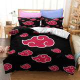 Anime Naruto Kakashi Sasuke Cosplay Bedding Set Quilt Duvet Cover Sets - EBuycos