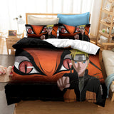 Anime Naruto Kakashi Sasuke Cosplay Bedding Set Quilt Duvet Cover Sets - EBuycos