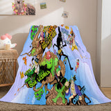 Anime ONE PIECE Cosplay Flannel Blanket Fleece Throw Blanket Sets - EBuycos