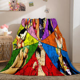 Anime ONE PIECE Cosplay Flannel Blanket Fleece Throw Blanket Sets - EBuycos