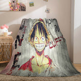 Anime ONE PIECE Cosplay Flannel Blanket Fleece Throw Blanket Sets - EBuycos