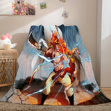 Anime ONE PIECE Cosplay Flannel Blanket Fleece Throw Blanket Sets - EBuycos