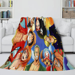 ONE PIECE Flannel Fleece Blanket - EBuycos