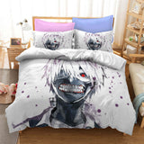 Anime Tokyo Ghoul Cosplay Bedding Set Duvet Cover Bed Sheets Sets - EBuycos