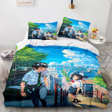 Anime Your Name 3-Piece Bedding Sets Duvet Covers Comforter Bed Sheets - EBuycos