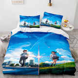 Anime Your Name 3-Piece Bedding Sets Duvet Covers Comforter Bed Sheets - EBuycos