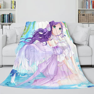 Anime Your Name Cosplay Flannel Blanket Throw Comforter Bedding Sets - EBuycos