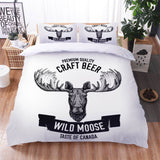 Antelope Pattern Bedding Set Quilt Cover Without Filler