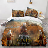 Assassin's Creed Bedding Set Quilt Duvet Covers Comforter Bed Sheets - EBuycos