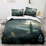 Assassin's Creed Odyssey Cosplay Bedding Set Duvet Covers Bed Sheets - EBuycos