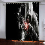 Assassin's Creed Pattern Curtains Blackout Window Drapes