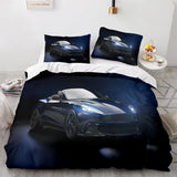 Aston Martin Car Cosplay Comforter Bedding Set Duvet Covers Bed Sheets - EBuycos