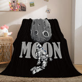 Astronaut Blanket Soft Flannel Blanket Comforter Bedding Sets - EBuycos