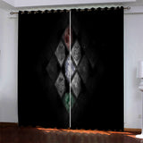 Attack On Titan Pattern Curtains Blackout Window Drapes
