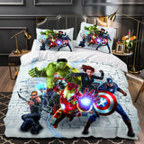 Avengers Cosplay Bedding Set Quilt Cover Without Filler