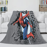 Avengers Flannel Fleece Throw Cosplay Blanket Shawl Wrap Nap Quilt - EBuycos