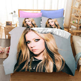 Avril Ramona Lavigne Bedding Set Quilt Duvet Covers Bed Sheets Sets - EBuycos