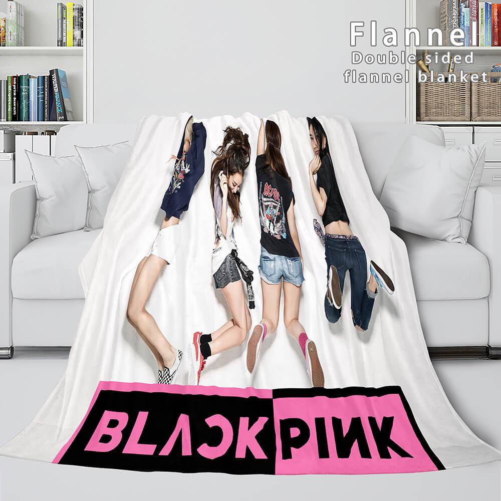 BLACKPINK Flannel Fleece Blanket - EBuycos