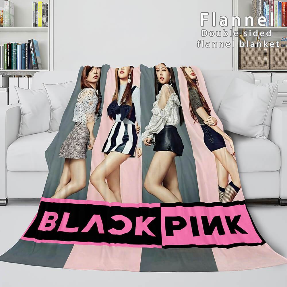 BLACKPINK Flannel Fleece Blanket - EBuycos