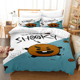 BT21 Bedding Set Duvet Cover Comforter Bed Sheets - EBuycos