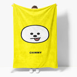 BT21 Flannel Fleece Throw Cosplay Blanket Halloween Comforter Sets - EBuycos