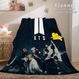BTS Butter Bangtan Boys Cosplay Flannel Blanket Comforter Bedding Sets - EBuycos
